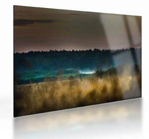 Kép - Hegyi táj (üvegen) (70x50 cm)