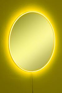 Round Diameter : 40 cm Tükör LED -es világítással 40x40 Sárga