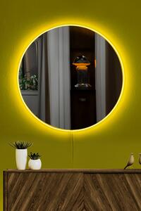 Round Diameter : 40 cm Tükör LED -es világítással 40x40 Sárga