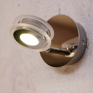 LED spotlámpa 3,3 W, melegfehér, áttetsző-krómszínű (Sarolo)
