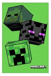 Jerry Fabrics Minecraft polár takaró - The Mobs | 100 x 150 cm