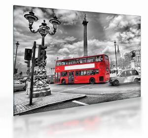 Kép - Trafalgar tér (üvegen) (70x50 cm)