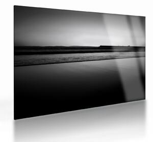 Tájkép (üvegen) (70x50 cm)
