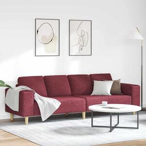 Nappali Kanapé Bordó 250 x 77 x 76 cm Poliészter