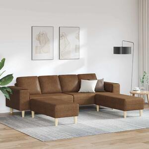 Nappali Kanapé 3 pcs Barna