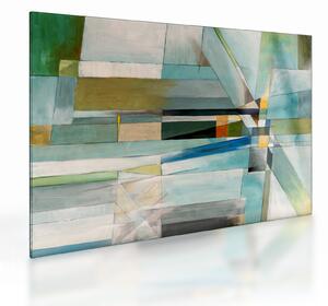 Kép - Absztrakció (üvegen) (70x50 cm)