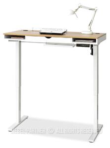 Z0ND0 PC asztal Osto 120 (fehér tölgy + fehér). 1109813