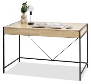 Z0ND0 PC asztal Unica (szonoma + fekete). 1109858