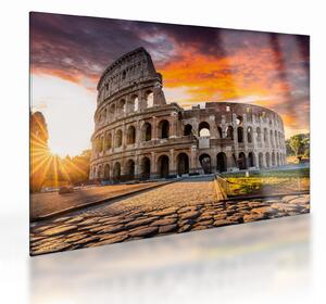 Kép - Colosseum Rómában (üvegen) (70x50 cm)