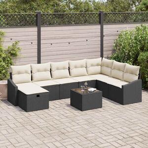 Kanapé Szett párnával 8 pcs polirattan