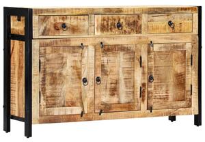 Tömör mangófa tálalószekrény 120 x 35 x 76 cm