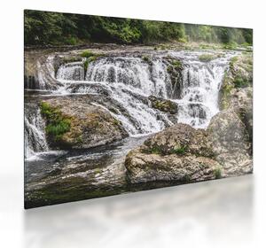 Kép - Kaszkádok (üvegen) (70x50 cm)