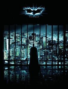 Művészi plakát The Dark Knight Trilogy - Night City, (26.7 x 40 cm)