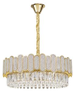 Kristály függőlámpa SWE107-CP 50cm GOLD