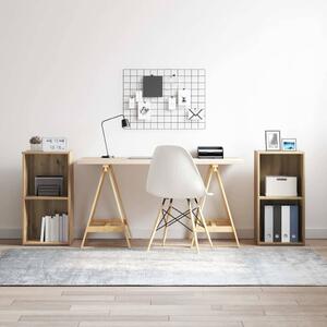 TV szekrény garnitúra 2 pcs Artisan tölgy Faanyag