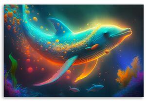 Gario Vászonkép Tengeri delfin Méret: 60 x 40 cm
