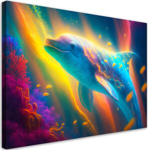 Gario Vászonkép Gyönyörű delfin Méret: 60 x 40 cm