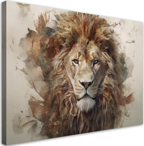 Gario Vászonkép Afrikai oroszlán Méret: 60 x 40 cm