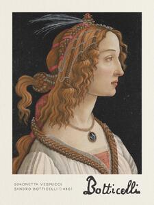 Festmény reprodukció Simonetta Vespucci - Sandro Botticelli, (30 x 40 cm)