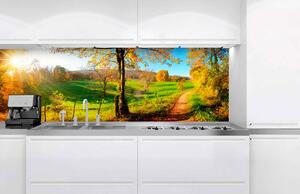 Konyhai fotótapéta - rét 180 x 60 cm
