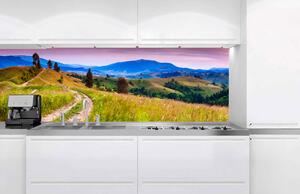 Konyhai fotótapéta - a természet elpirul 180 x 60 cm