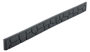 Multy home Kerti palánk STONES 120 x 15 cm, szürke (csatlakozóval és szögekkel)