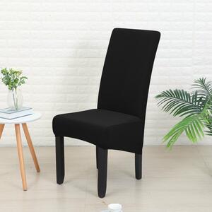 HOSSZÚ SzékHuzat teljes székre (enyhén vízlepergető, fekete)