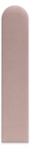 Kárpitozott panel - Íves - 20x60cm Szín: Rózsaszín