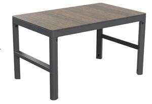 Keter Lyon Deco walnut / grafit kerti asztal
