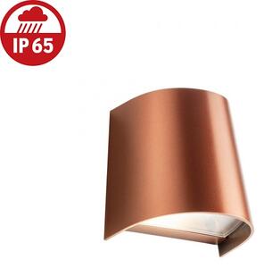 TRONE led kültéri fali lámpa, réz színű, GU10 - Redo-90457