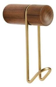 Woud - Around Wall Hanger Small Walnut/Brass - Lampemesteren