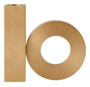 OYOY Living Design - Baari Solid Brushed Brass Candleholder - Lampemesteren