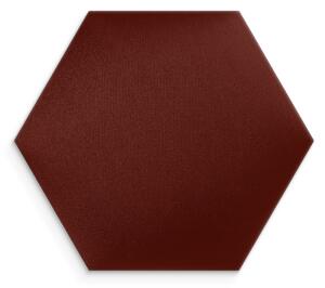Kárpitozott panel - Hatszög - 40x35cm Szín: Fekete