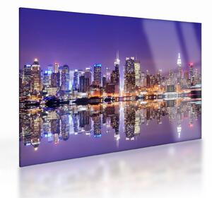 Manhattan képe (üvegen) (70x50 cm)