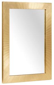 Fürdőszobai tükör tükörrel Fekete és Arany 50 x 2.5 x 70 cm