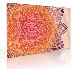 Kép - mandala art (üvegen) (70x50 cm)