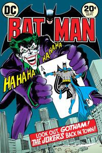 Plakát Batman - Joker back in the Town, (61 x 91.5 cm)