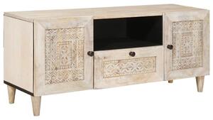 TV egységek fiókkal polcokkal Fehér 105 x 33 x 46 cm Faanyag