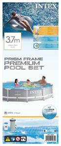 INTEX Prism Frame prémium medenceszett 366 x 76 cm