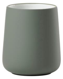 Zone Denmark Olíva zöld porcelán fogkefe tartó Nova