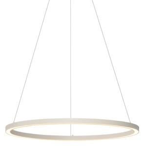 Design függőlámpa bézs 80cm LED-del, 3 lépésben dimmelhető - Girello