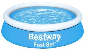 Bestway Fast Set kék kerek felfújható medence 183 x 51 cm