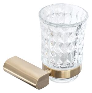 Fürdőszobai pohár Brushed Gold 322224B