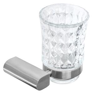 Fürdőszobai pohár Brushed Nickel 322224