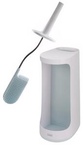 Joseph Joseph Fehér-kék műanyag WC kefe Flex Store tárolóhellyel
