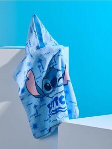 Sinsay - Kapucnis törölköző Stitch - világoskék
