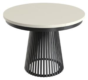 Asztal Stanton 151, 77cm, Kasmír, Fekete