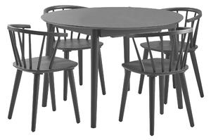 Étkezőgarnitúra Norsica 1016, 75cm, Tölgy, Kaucsuk