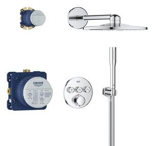 Zuhanyrendszer GROHE Precision SmartControl vakolat alatti résszel együtt króm 34874000