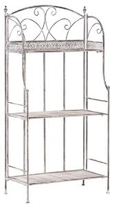 Polcrendszer VILLADOSE Fém 117 cm 60 cm Szürke